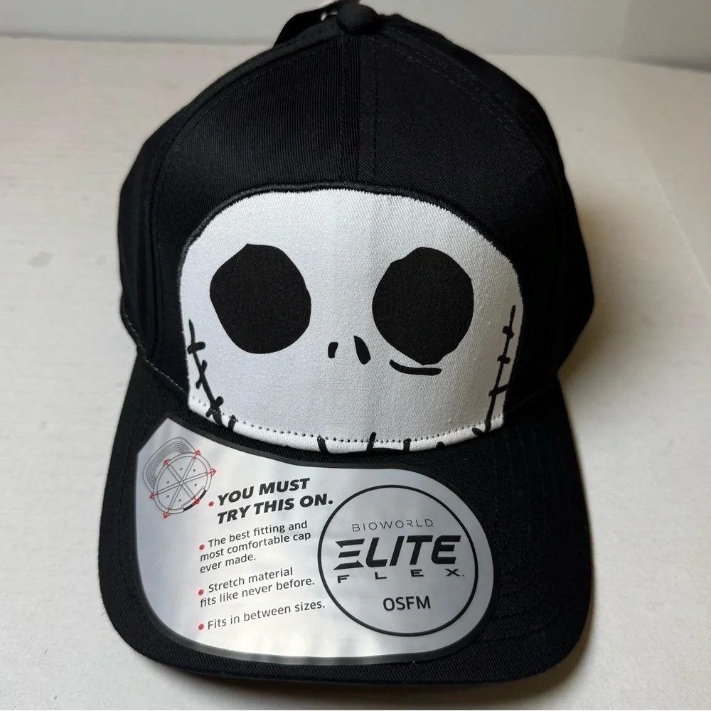 Nightmare Before Christmas Men’s Jack Skellington Baseball Cap